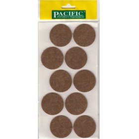 Resim Pacific Koç Plastik Yapışkanlı Keçe Zemin Koruyucusu Çap 45 mm. 