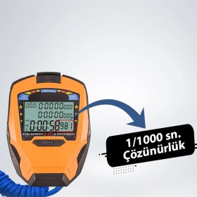 Resim Sevgift Profesyonel Kronometre '100 Lap Hafızalı' 1/1000 Saniye | D-308 