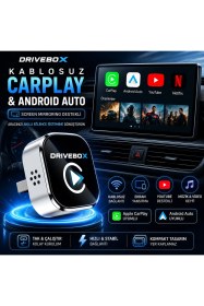 Resim Kablosuz Carplay Android Auto Adaptörü Ekran Yansıtma Screen Mirroring Youtube Destekli Usb Tak Çalıştır Diğer 