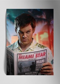 Resim Dexter - Metal Poster Tablo 