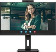 Resim 27" IPS Q27P3QW 4MS 75HZ HDMI-DP KURUMSAL PIVOT WEB KAMERALI MONİTÖR 2560X1440 AOC