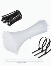 Resim Cırt Beyaz Siyah Kelepçe 10 S.m 