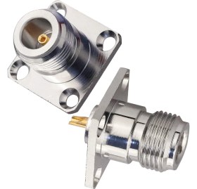 Resim Fox N Type Dişi (Female) Şase Tip Kare Konnektör 