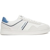 Resim Tommy Hilfiger The Greenwıch Leather Beyaz Erkek Sneaker 