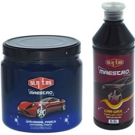 Resim Sintaş Maestro Kalın Pasta 500 Gr + Sintaş Teflon Cila 500 Gr 