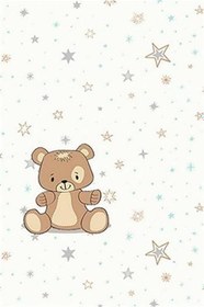 Resim Cotton Şönil Kaymaz Tabanlı Yıkanabilir Antibakteriyel Dijital Baskı Çocuk Halısı, CK-10108B-CTN-80X150 