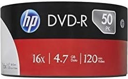 Resim HP DVD-R 4,7 GB 16x 50 ADET SHRINK 