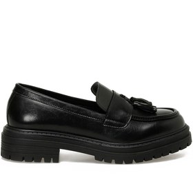 Resim Butigo 25K-2108 5PR Siyah Kadın Loafer 