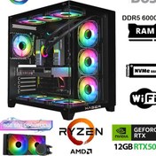 Resim Xaser Velox-X480 R7-9700X 32 GB 2 TB M.2 NVMe SSD 12 GB RTX5070 Free Dos Masaüstü Oyuncu Bilgisayarı 