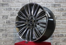 Resim R1 Wheels 22 inç 5*108 ET45 Parlak Füme Jant Takımı (J-2052) 