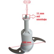 Resim Arnica Prokit 444 Plus Prokit 666 - 777 -800 Robomeat Mutfak Robotu Hazne Parçalama Bıçağı (Orjinal Ürün) 