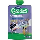 Resim Hero Goodies Yaban Mersinli Muz Yulaf Püresi 100GR (4 Adet) 