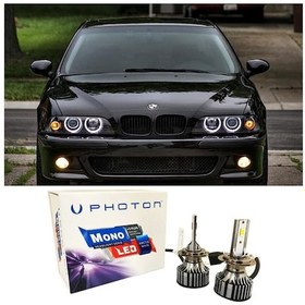 Resim Bmw E39 Led Xenon Kısa Far Ampulü H7 Mono Yeni Seri Beyaz 1995-2000 