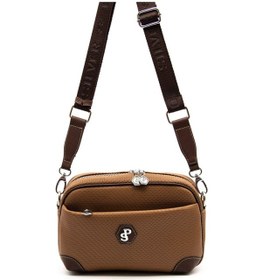 Resim Çapraz Çanta Kadın Silver Polo 1094-45529 Sılver Polo Çapraz Bayan Çantası M86 Karamel-mat Kahve Çok Renkli 