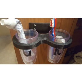 Resim Opencart Sağlık Kupası Diş Fırçası Tutucu Sadece Plastik Aparattır 