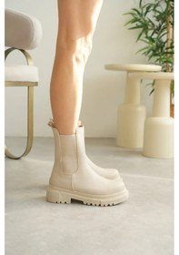 Resim Luis A Costa 002 Bej Lastikli Kadın Bot Çok Renkli 