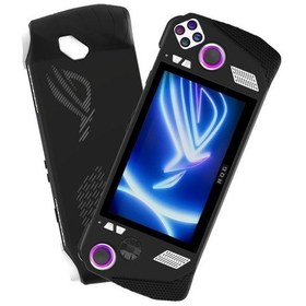 Resim Flybuy Asus Rog Ally Oyun Konsolu İçin 2 Düğme Kapaklı Renkli Silikon Kılıf Mavi 