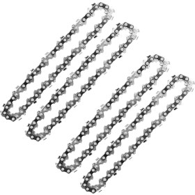 Resim Dadata 4pcs 4 Inç 1/4inch Kılavuz Testere Zinciri Mini Testere Zinciri 4 Inç Kordonsuz Elektrikli Protable Pil El Motoru Testeresi (Yurt Dışından) 