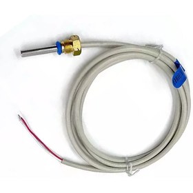 Resim ARS Robotechnicals Pt1000 Sıcaklık Sensörü 0c/105c Çelik Isı Probu 1.5 Metre Ip68 Su Geçirmez Isıtıcı Fırın Kazan 