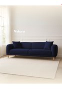Resim Lara Üçlü Koltuk & 3 ' Lü Kanepe - Lacivert Lacivert 