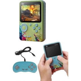 Resim Eco Lounge Televizyona Bağlanan Çift Joystick Taşınabilir Klasik Retro Oyunlu 