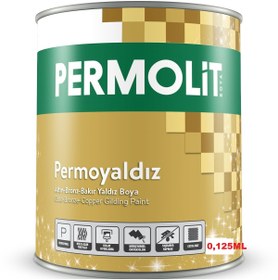 Resim Permolit Altın Gold Renk Yaldız Boya 0,125 ml (SOBA,EGZOZ,BACA) Minik Boy 