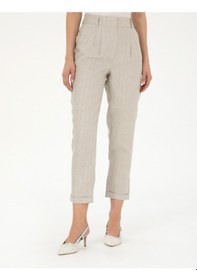 Resim Pierre Cardin Kadın Bej Pantolon Kanvas-chino 50285479-vr011 Bej 