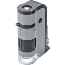 Resim Carson MP-250 Microflip 100-250X LED Işıklı Cep Mikroskobu Akıllı Telefon Digiscoping Adaptör Klipsl 