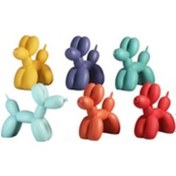 Resim Mufunye "renkli Balon Köpek Heykeli - Ev Dekorasyonu İçin Şık Ve Dayanıklı" 