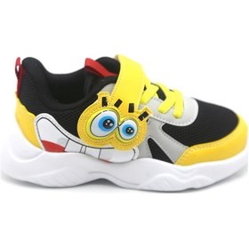 Resim Pepino 1634 Unisex Çocuk Spor Ayakkabı Siyah Sarı Siyah - Sarı 