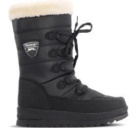 Resim Slazenger HOPE IN Kız Çocuk Fermuarlı Siyah / Bej Bot 
