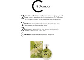 Resim Clé D'amour Symbol Of Love (MEYVELİ/ÇİÇEKSİ) Women - Kadın Jel Parfüm 15 ml - Vegan 