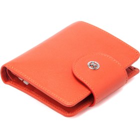 Resim Turuncu Deri Kadın Cüzdan - S1CB00005674-J1G 