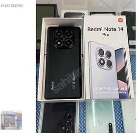 Resim Xiaomi Redmi Note 14 Pro İkinci El TR | 256 GB | Siyah 