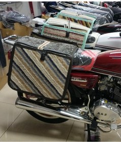 Resim Motosiklet Heybe Halı Büyük Boy Lüx 