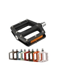 Resim Brıvıga - Gri Naylon Bisiklet Pedalı Çift 1du + 1 Kapalı Rulman, 108x103x27mm, Reflektörlü, 338g 