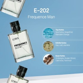 Resim Loris E-202 Frequence Parfume Edp 50 ml Odunsu Erkek Parfüm 