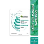 Resim Garnier Hyaluronik Aloe Temizleyici Kağıt Yüz Maskesi 
