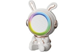 Resim 05 Rgb Tavşan Figürlü Mikrofonlu Karaoke Bluetooth Hoparlör 