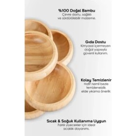 Resim Eco Lounge 3'lü Çerezlik Seti 