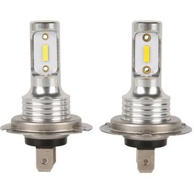 Resim Tenfowee H7 Led Araç Fari Ampülü 2 Adet 40w 7000lm 6000k Beyaz Işık 1860 Led Chip Plug & Play H1 H3 H4 H6 H8 9005 Uyumlu 50.000+ Saat Ömür 