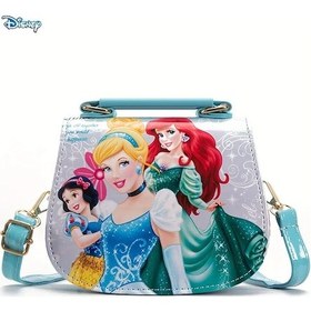 Resim Disney Frozen Prenses Elsa Omuz Çantası Anaokulu Kız Çocuk Seyahat Çantasıbejkadın Bej 