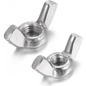 Resim Çelik Kelebek Somun M6 - 10 Adet Tdrtr 