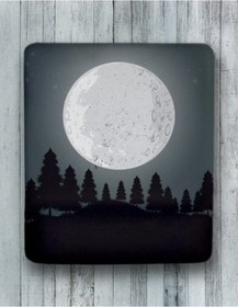Resim Trees And Moon Bilek Destekli Mouse Pad Mousepad 