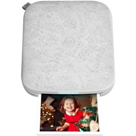 Resim Hp Sprocket Fotoğraf Yazıcısı Anında 3x4-fotoğrafları Apple Uyumlu iOS Ve Android Çok Renkli 