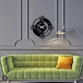 Resim NR Dizayn (520) Roma Rakamlı Metal Duvar Saati 49 X 49 