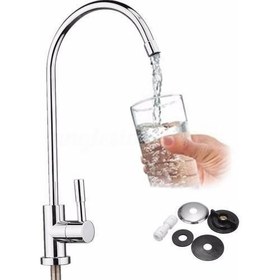 Resim Su Arıtma Cihazı Krom Lüx Musluk Waterqualıty 