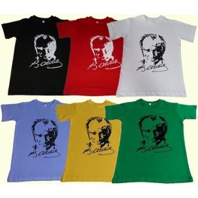 Resim Kostüm Sarayı Atatürk Baskılı Tişört 