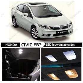 Resim Fardoktoru Honda Civic Fb7 Led Iç Aydinlatma Seti (2013-2017) 