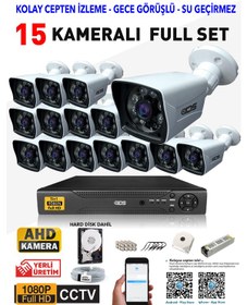 Resim Ids - 15 Kameralı 1080P Fullhd 5Mp Sony Lensli Kamera Seti - 2021 